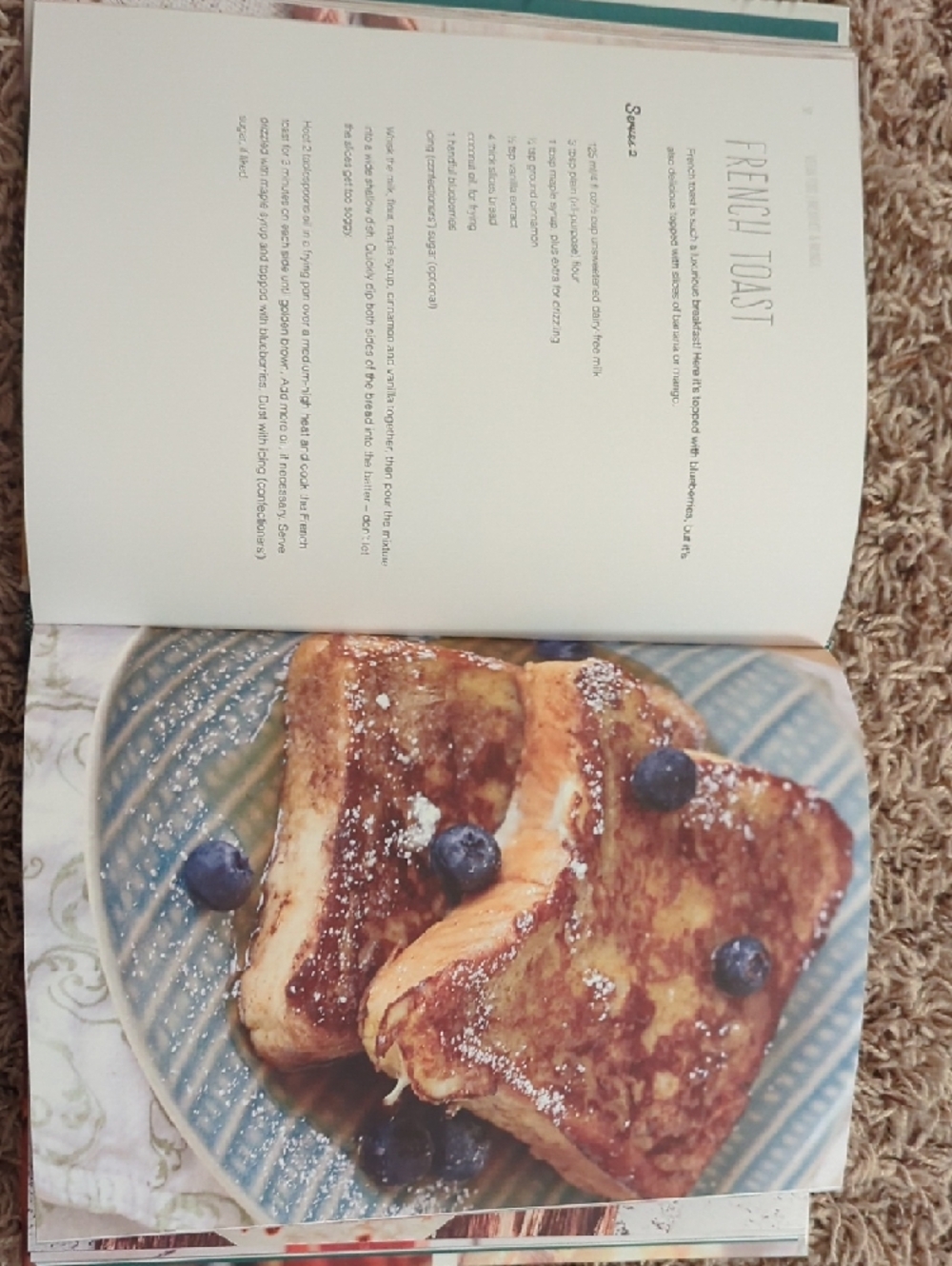Vegan Recipes & Preparation Cookbook by Saskia Fraser - Green Veggie Cover - Picture 2 of 6